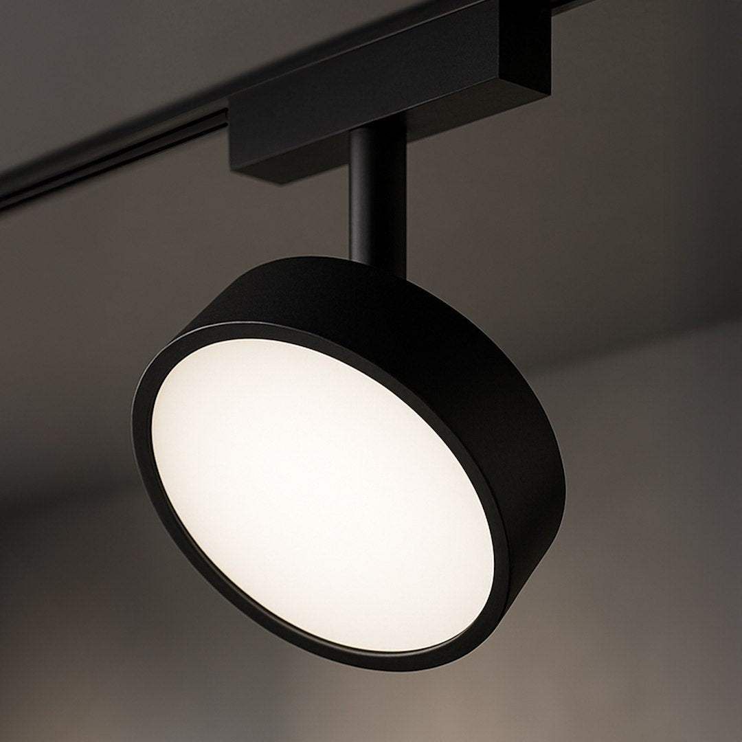 Spot LED Magnetic Rotund Premium Hyper Black 9W | ⌀9.5CM | 24V | 3 Tipuri de Lumina