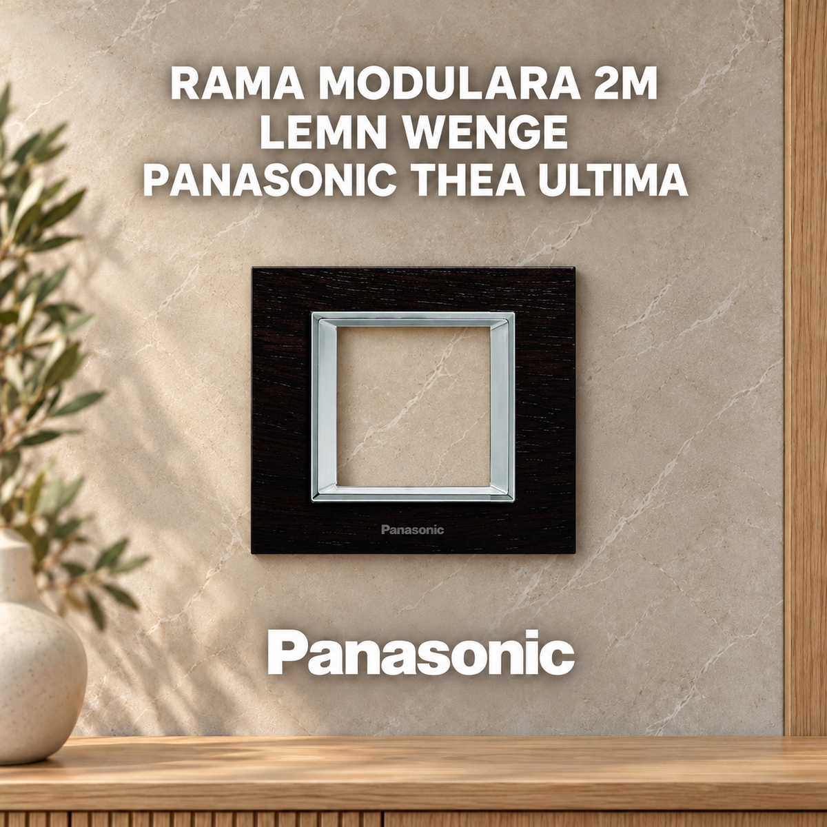 Rama Modulara 2M Lemn Wenge Panasonic Thea Ultima