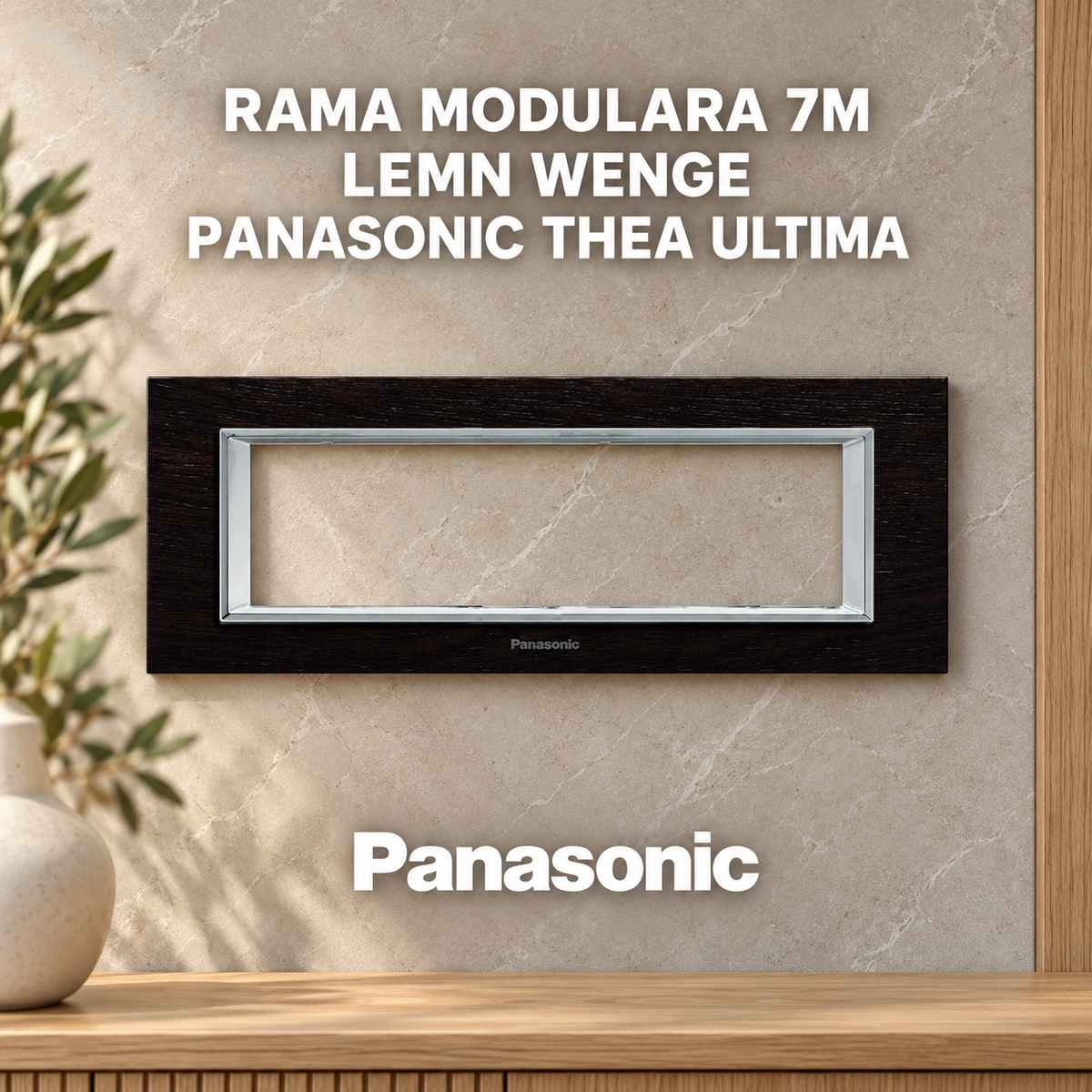 Rama Modulara 7M Lemn Wenge Panasonic Thea Ultima