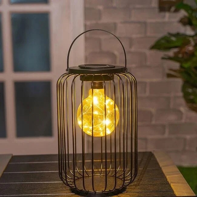 Lampa LED MOLA Black cu Incarcare Solara 25CM Premium