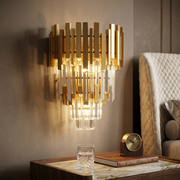 Aplica Perete Cristal Double GLORY Gold