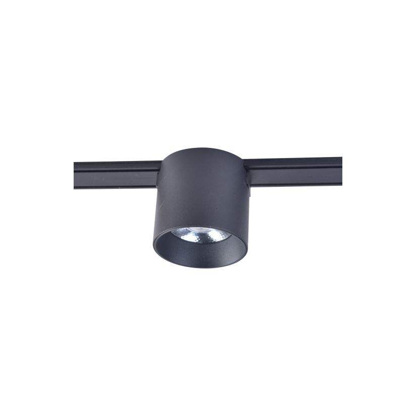 Spot LED Rotund Urban Track 6W 4000K Negru