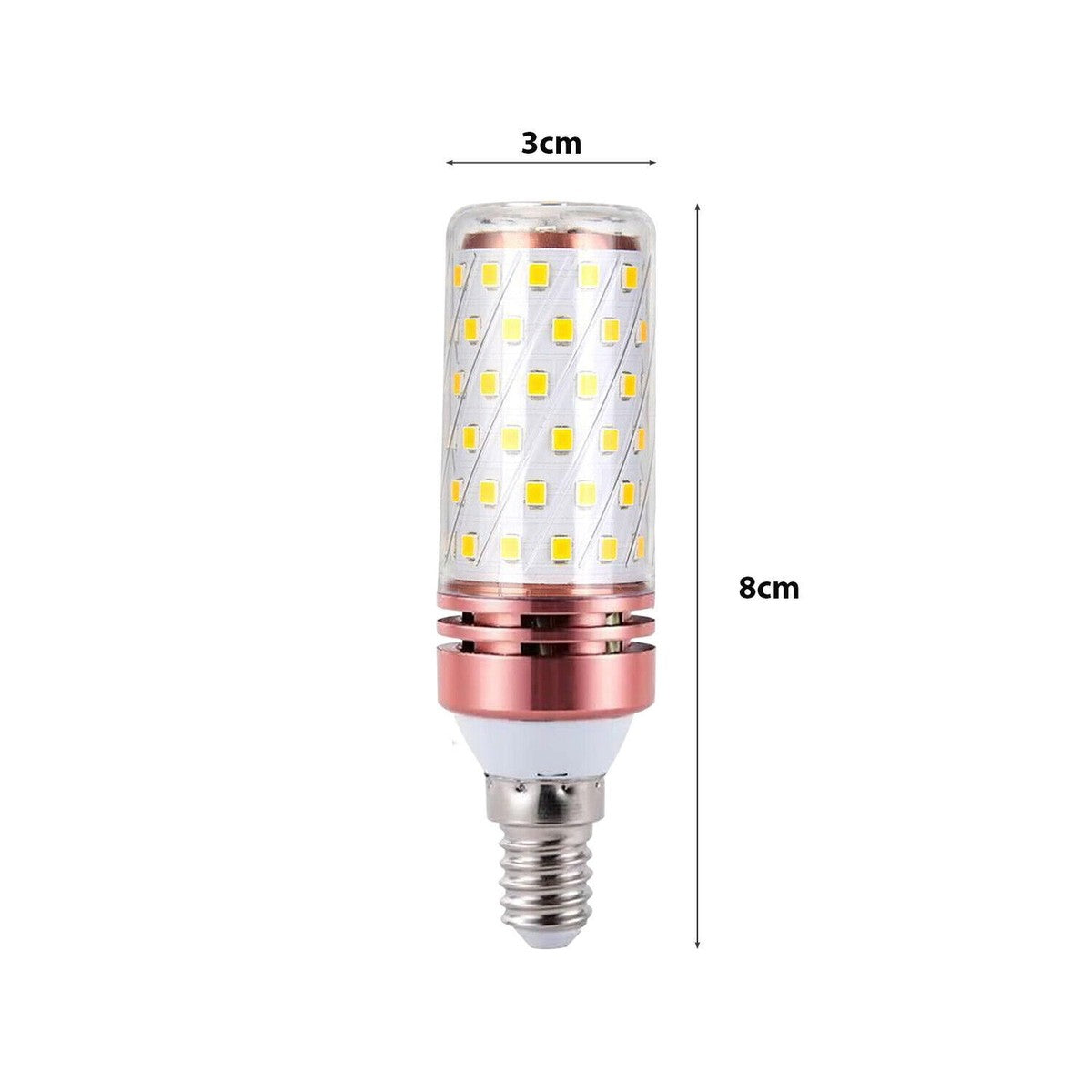 Bec LED E14 16W Corn / Lumina Calda / Echivalent 100W