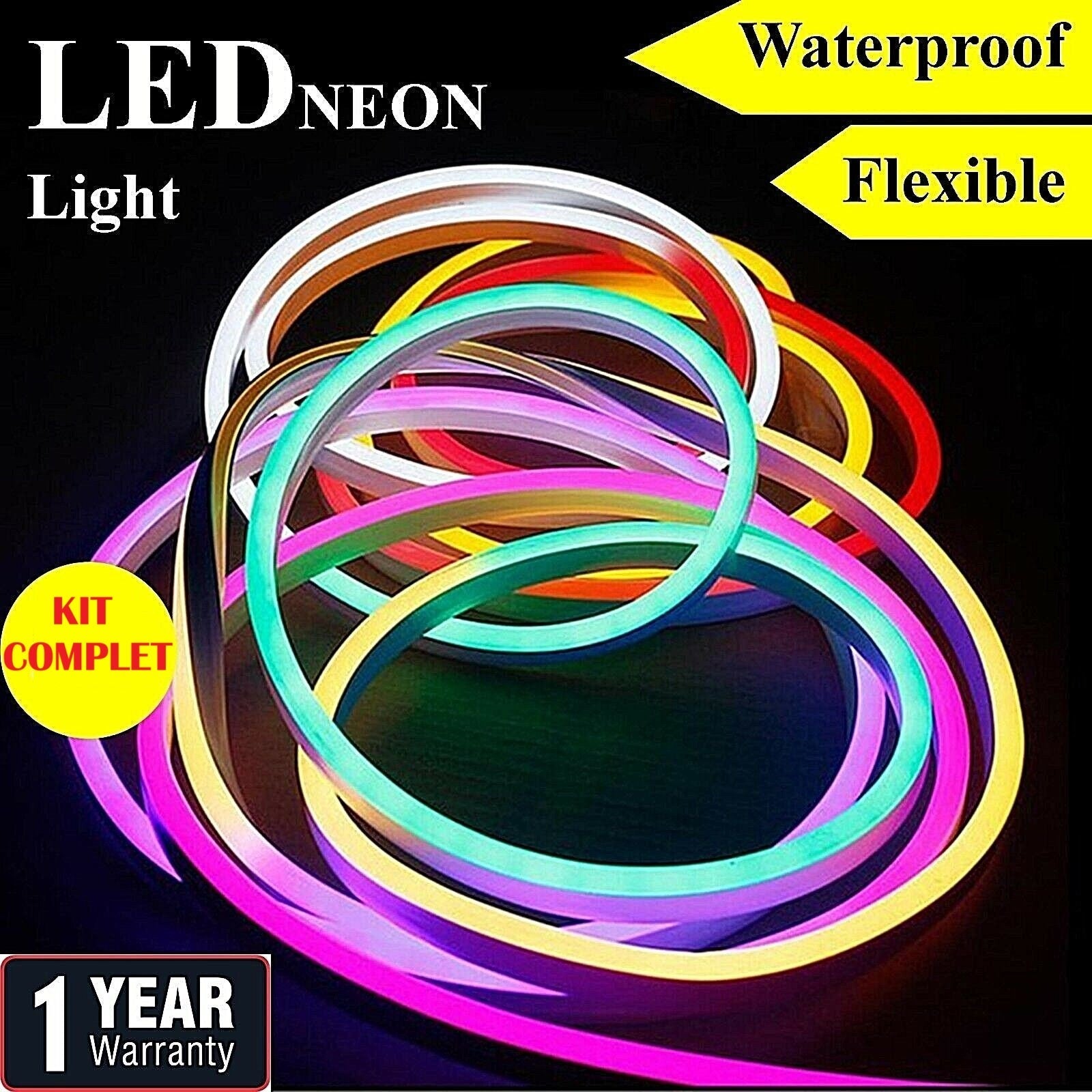 Kit Complet - Furtun Led Neon Flex Slim 220V Strips