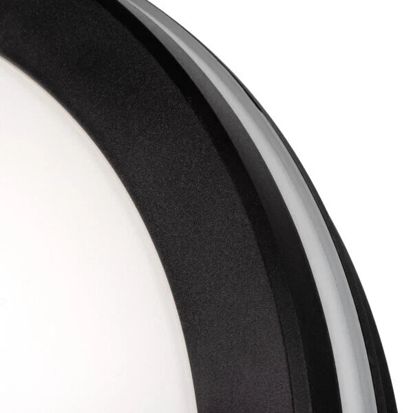 Plafoniera LED 50W 40cm IP44 Miraq Black Exterior