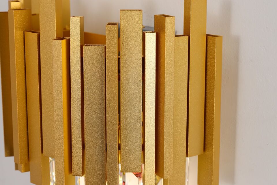 Aplica Perete Cristal GLORY Aurie