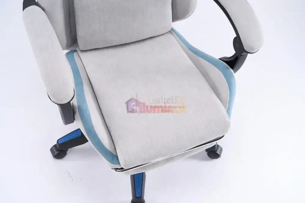 Scaun De Gaming Gri + Albastru 606 Chairs