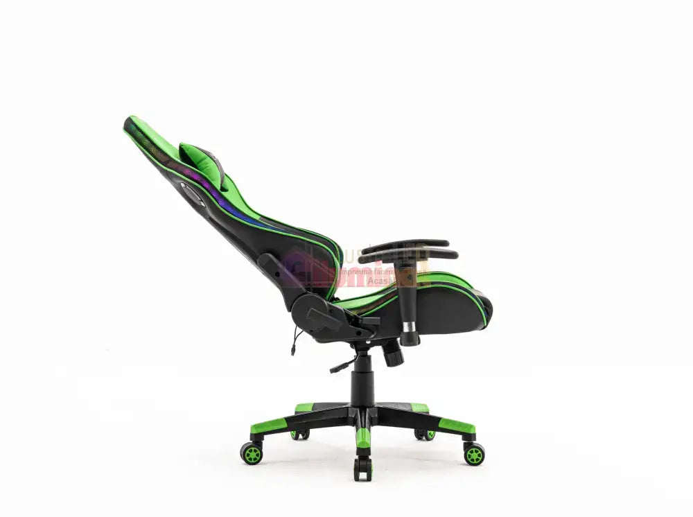 Scaun De Gaming Premium Immersion Chairs Green Boc-778