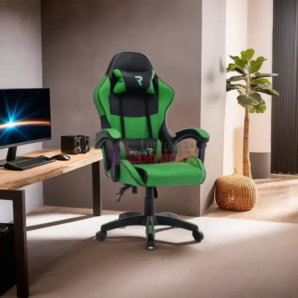 Scaun De Gaming Tron Thrones Green-Black Boc-730 Chairs