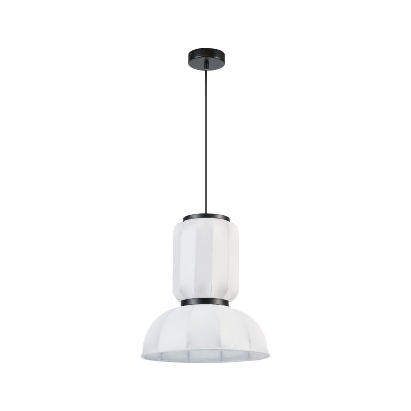 Lustra Suspendata Unique SILK3 1xE27 White&Black