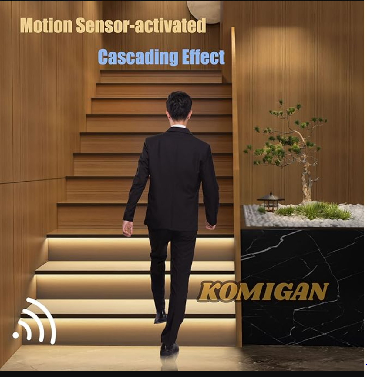 Sistem Iluminare Trepte cu Banda LED si Senzori - 32 Trepte - Maxim -