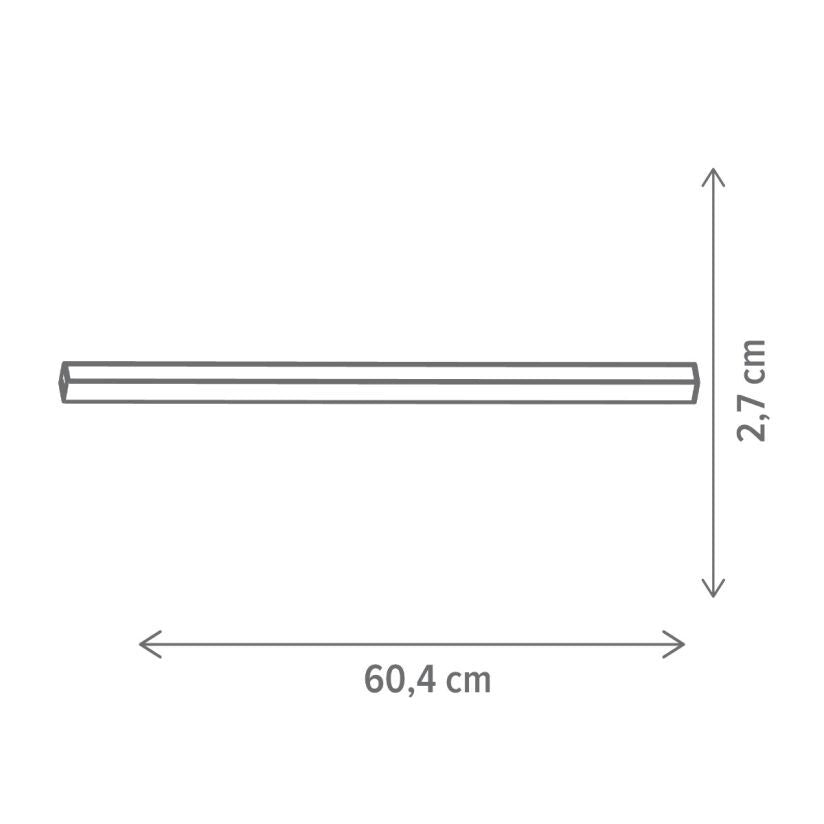 Spot Magnetic Liniar LED Urban Track 60cm 20W Negru