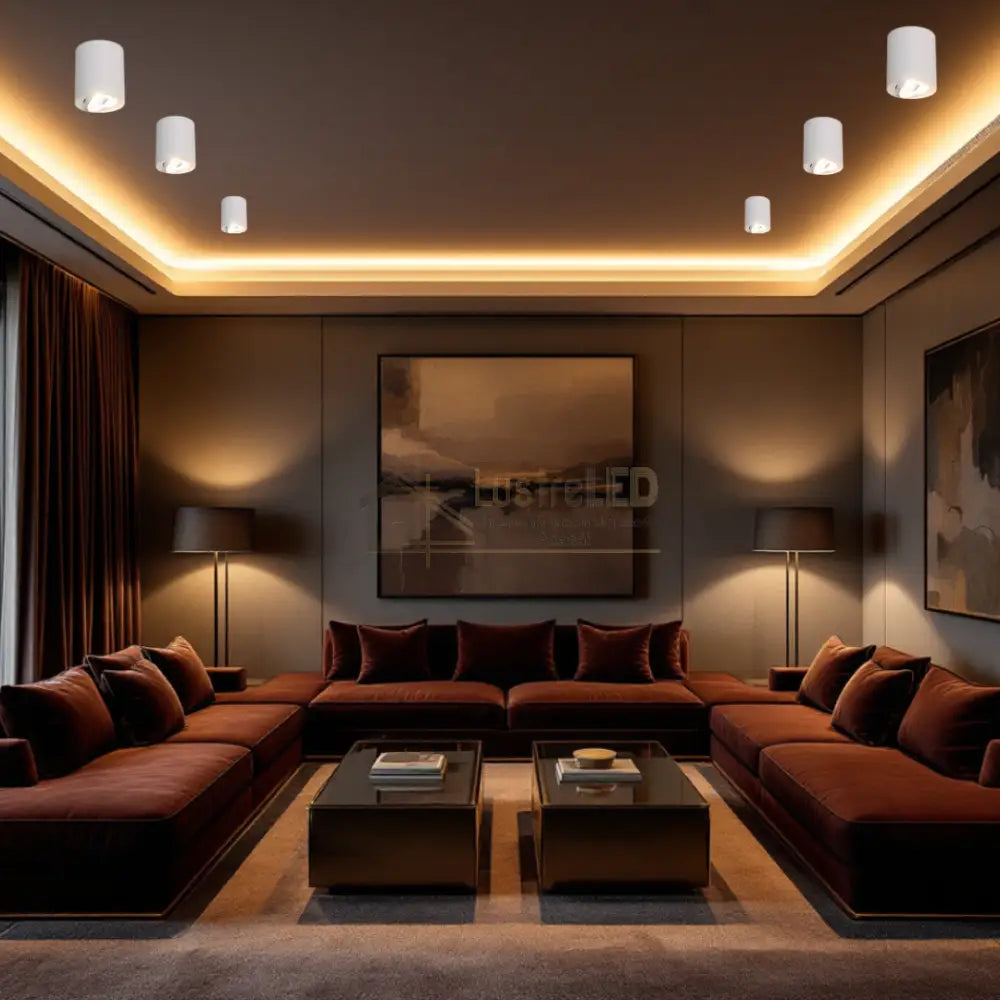 Spot Aplicat Cilindric Alb Dulie Gu10 10CM GU10 / ALBA / SPOT LED APLICAT led ceiling light