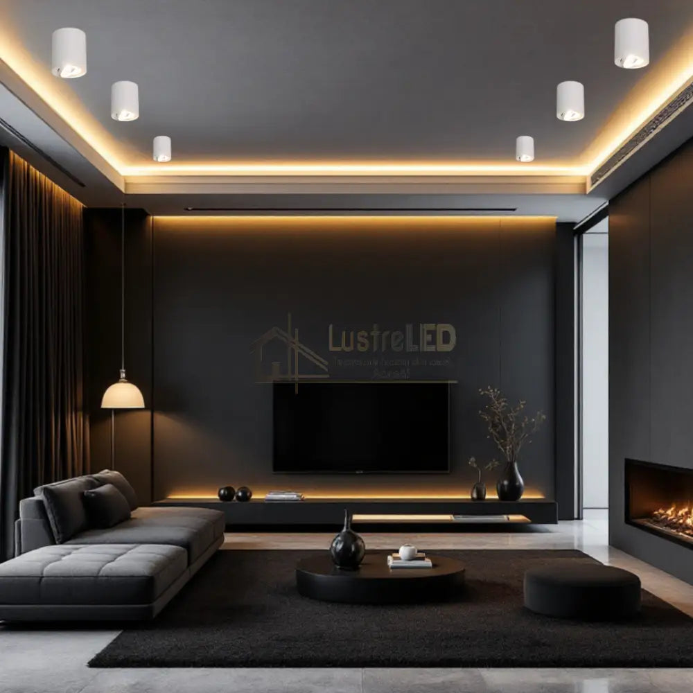 Spot Aplicat Cilindric Alb Dulie Gu10 10CM GU10 / ALBA / SPOT LED APLICAT led ceiling light