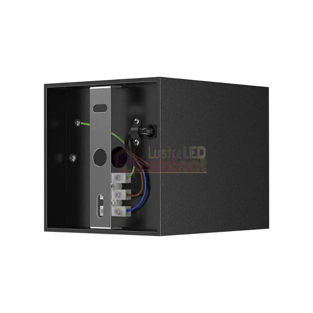 Spot Aplicat Dreptunghiular Negru Dulie GU10 12.5CM SPOT LED APLICAT / GU10 / NEAGRA led ceiling light