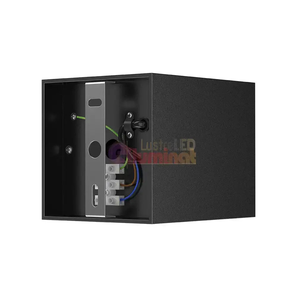 Spot Aplicat Dreptunghiular Negru Dulie GU10 12.5CM SPOT LED APLICAT / GU10 / NEAGRA led ceiling light