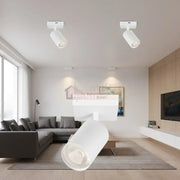 Spot Aplicat Orientabil Rotund Alb Dulie GU10 Ø55x120mm led ceiling light