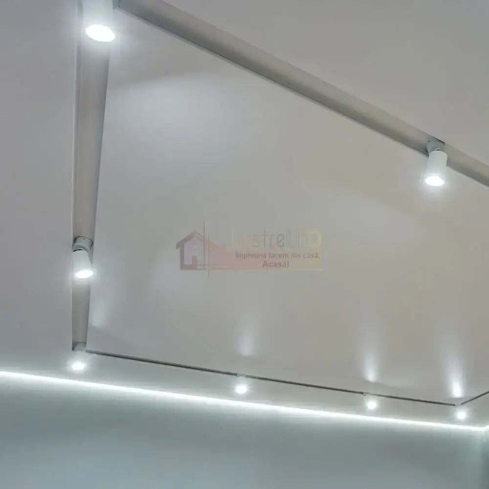 Spot Aplicat Orientabil Rotund Alb Dulie GU10 Ø60x130mm led ceiling light