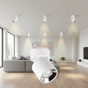 Spot LED Cilindric Aplicat Alb Dulie GU10 Ø8.7x12CM led ceiling light