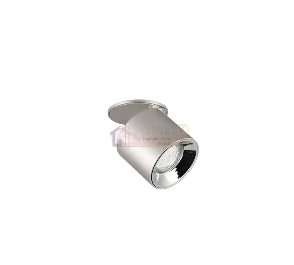 Spot LED Cilindric Aplicat Argintiu Dulie GU10 Ø8.7x12CM led ceiling light