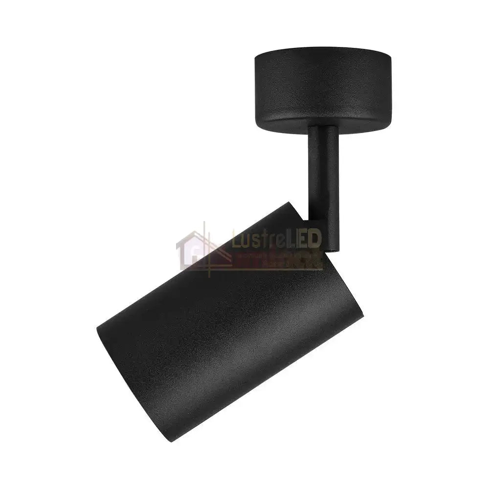 Spot Aplicat Orientabil Rotund Negru Dulie GU10 Ø60x130mm led ceiling light