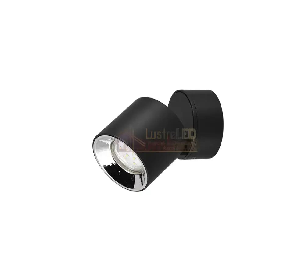 Spot LED Cilindric Aplicat Negru Dulie GU10 Ø8.7x12CM led ceiling light