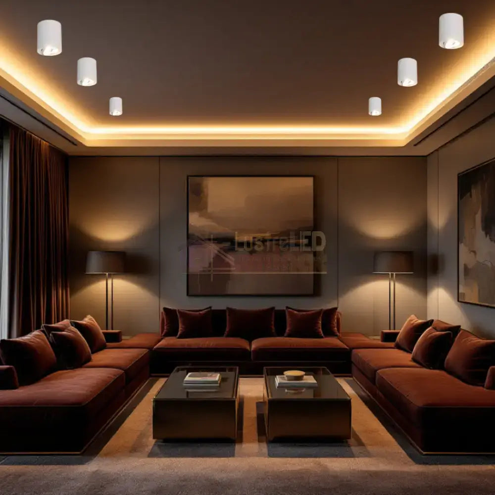 Spot Aplicat Cilindric Alb Dulie Gu10 10CM SPOT LED APLICAT / GU10 / ALBA led ceiling light