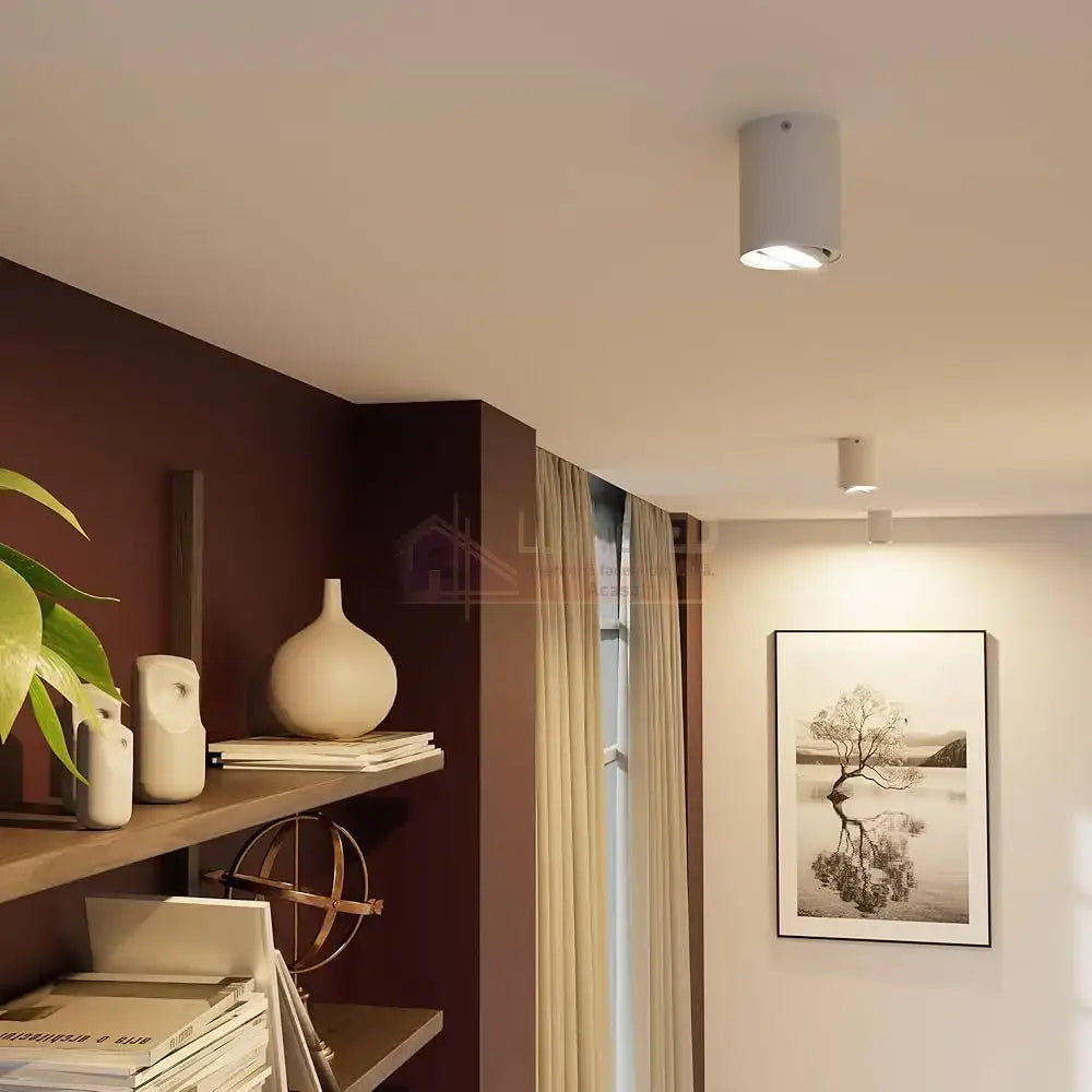Spot Aplicat Cilindric Alb Dulie Gu10 10CM SPOT LED APLICAT / GU10 / ALBA led ceiling light