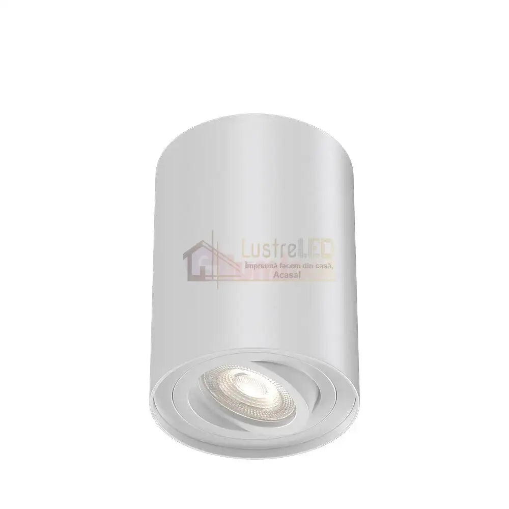 Spot Aplicat Rotund Fascicul Reglabil Alb Dulie GU10 Ø94x125mm led ceiling light