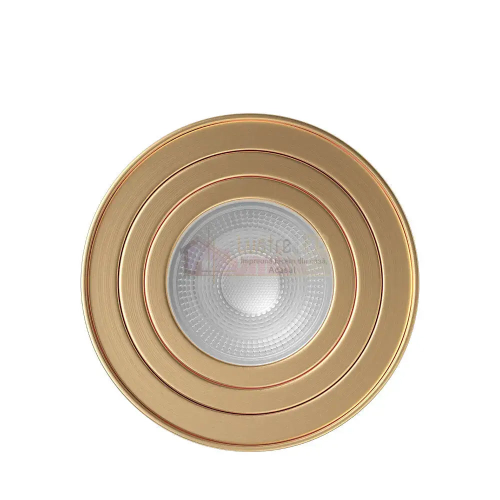 Spot Aplicat Rotund Fascicul Reglabil Auriu Dulie GU10 Ø80x100mm led ceiling light