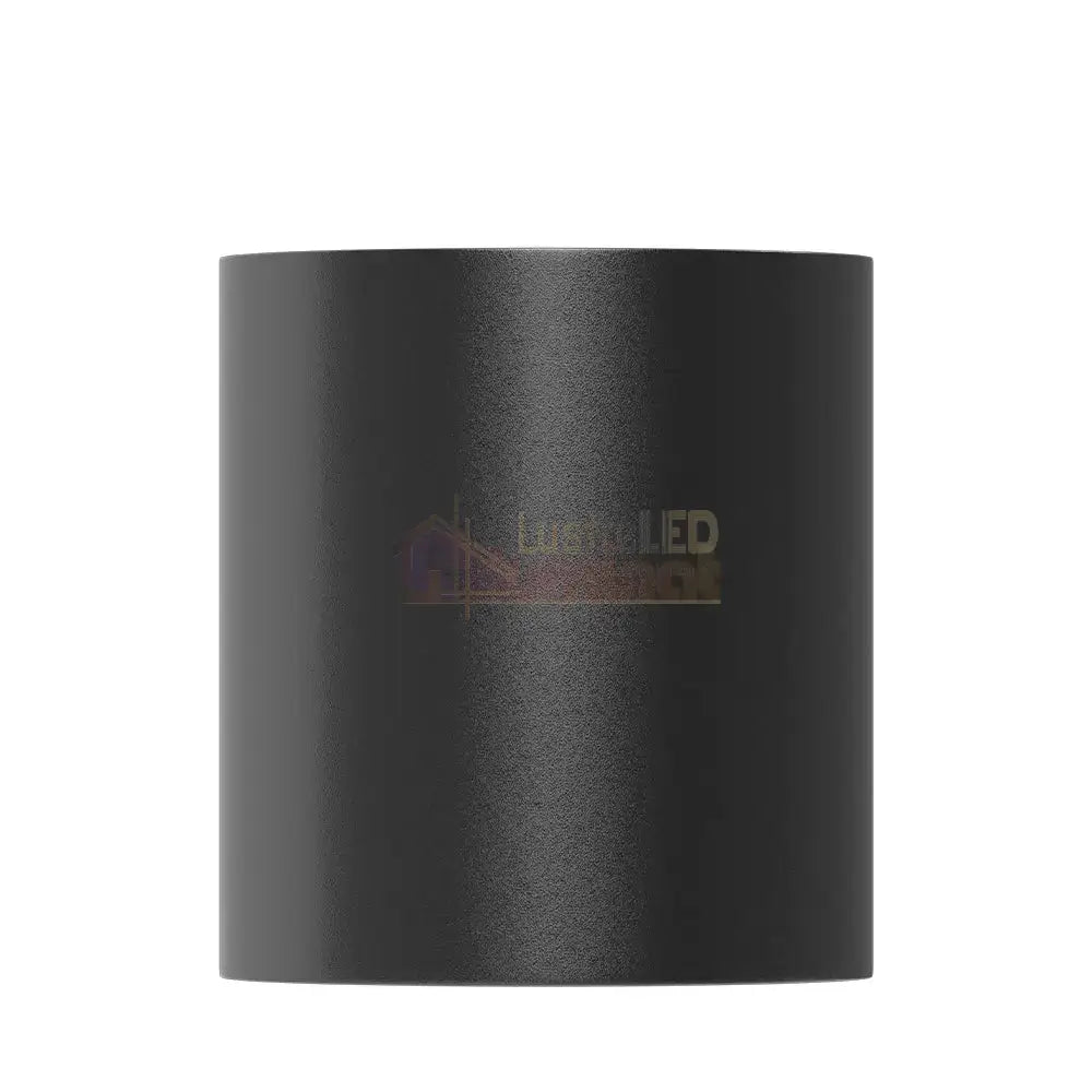 Spot Aplicat Cilindric Negru Dulie Gu10 10Cm Led Ceiling Light