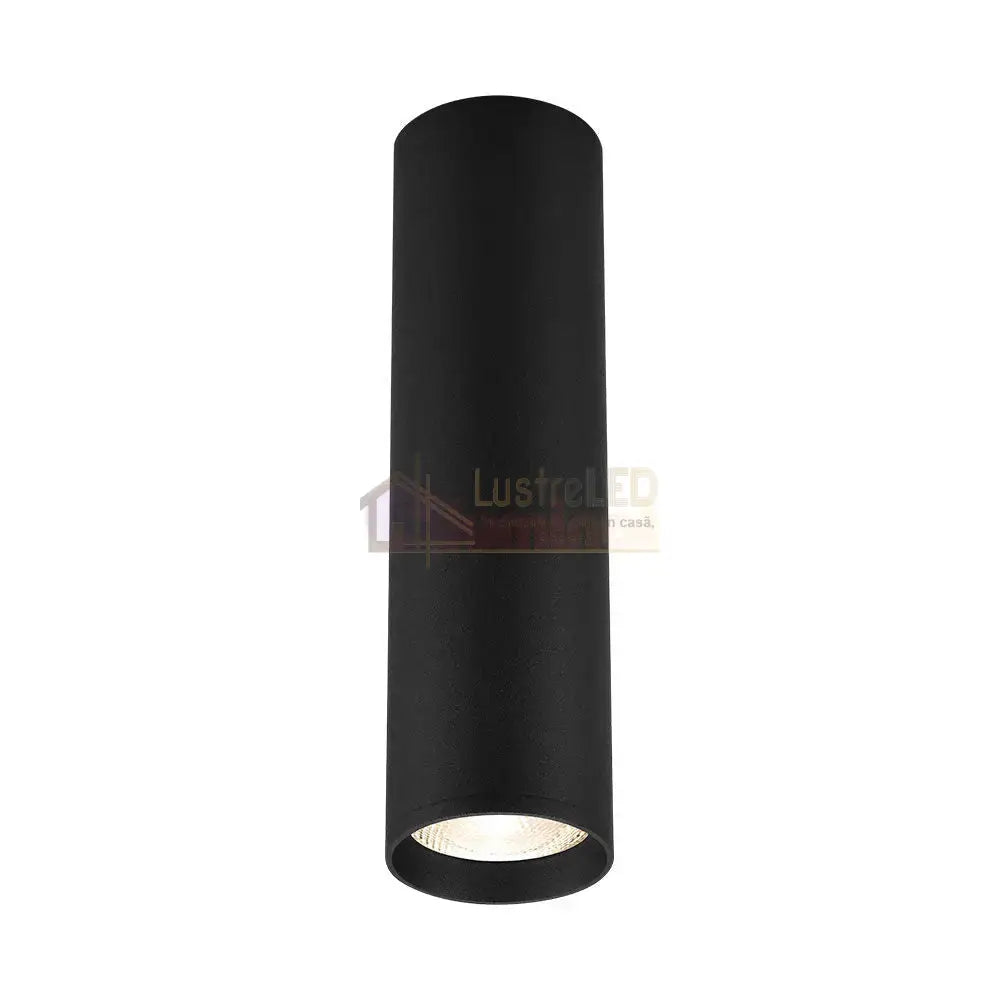 Spot Aplicat Rotund Negru Dulie GU10 Ø55x200mm led ceiling light
