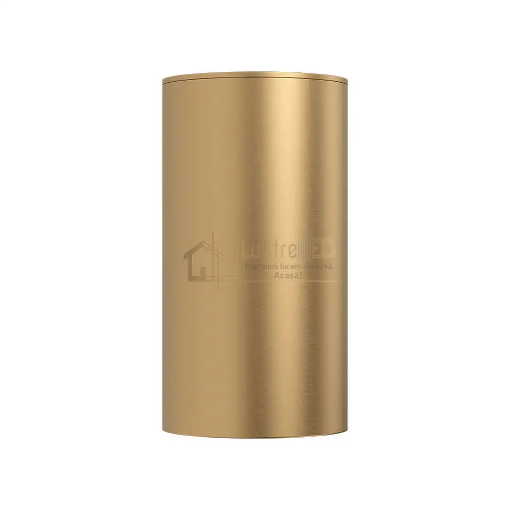 Spot Cilindric Aplicat GAMA Gold 10cm lustreled.ro