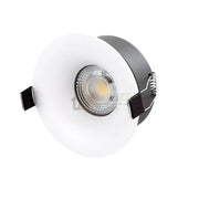 Spot COB LED 7W Rotund Alb / ⌀65mm / Incastrabil / Lumina Calda lustreled.ro