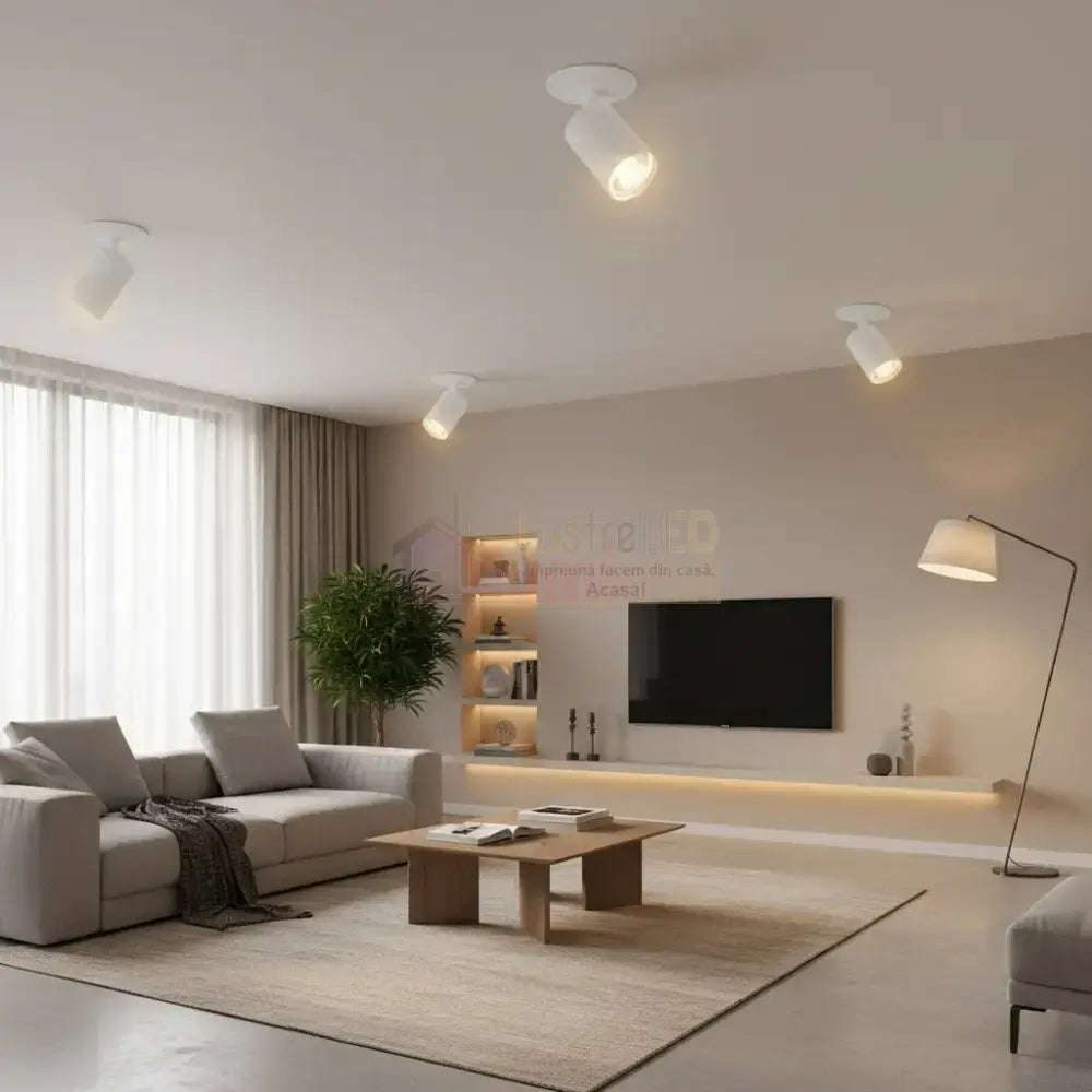 Spot Incastrat Rotund Alb Dulie GU10 Ø55x83mm led ceiling light