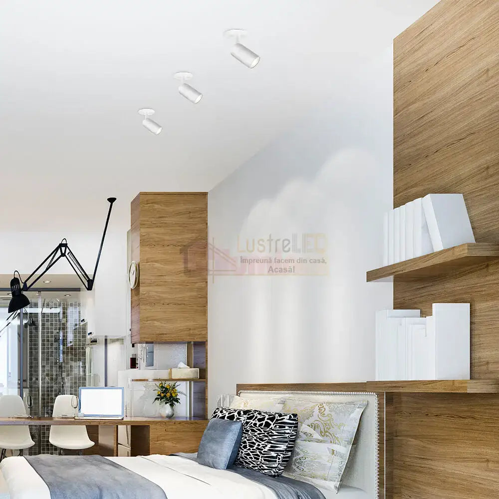 Spot Incastrat Rotund Alb Dulie GU10 Ø55x83mm led ceiling light