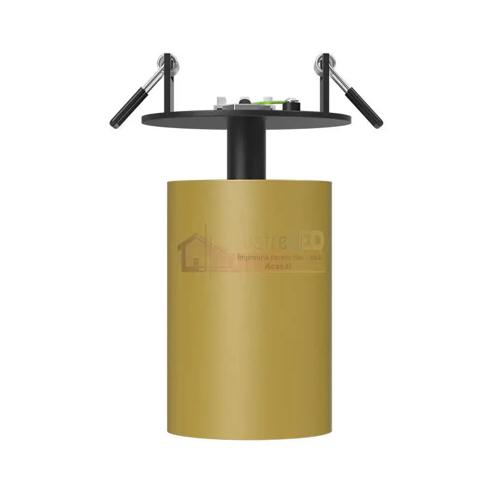 Spot Incastrat Orientabil Rotund Negru & Auriu Dulie GU10 Ø55x83mm led ceiling light