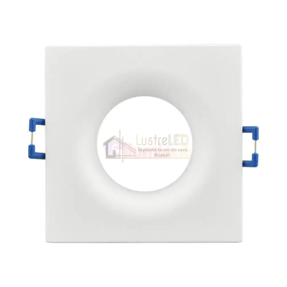 Spot Incastrat Patrat Alb Dulie MR16 L84xH37mm led ceiling light