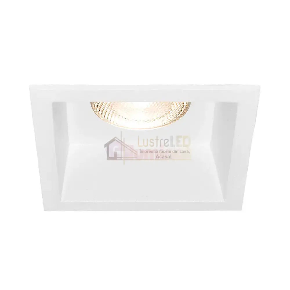 Spot Incastrat Patrat Alb Dulie MR16 L86xH40mm led ceiling light