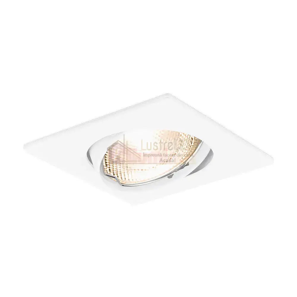 Spot Incastrat Patrat Fascicul Reglabil Alb Dulie MR16 L82xH23mm led ceiling light