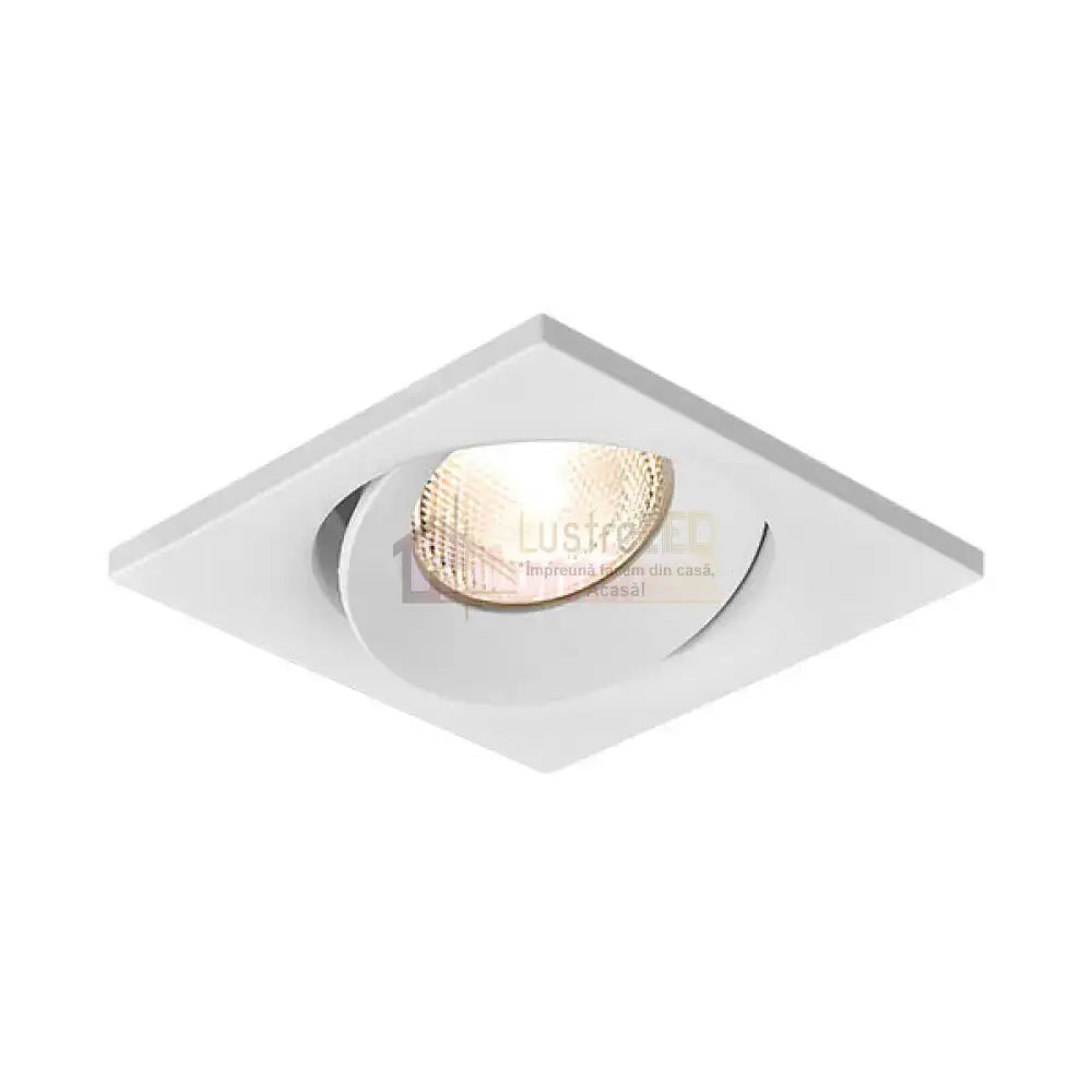 Spot Incastrat Patrat Fascicul Reglabil Alb Dulie MR16 L90xH27mm led ceiling light
