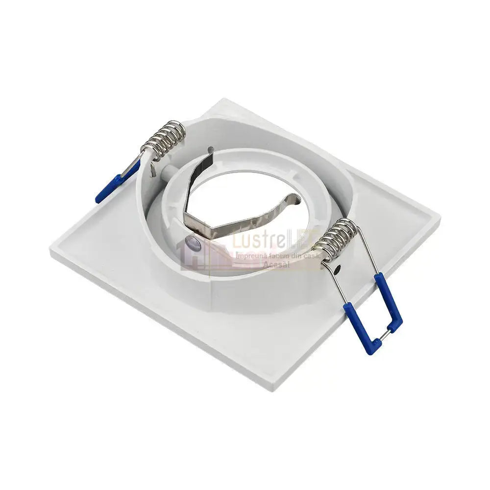 Spot Incastrat Patrat Fascicul Reglabil Alb Dulie MR16 L90xH27mm led ceiling light