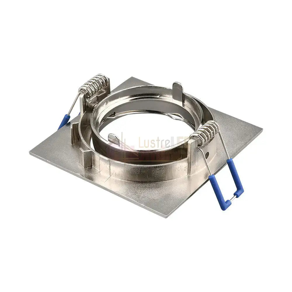 Spot Incastrat Patrat Fascicul Reglabil Argintiu Dulie MR16 L82xH23mm led ceiling light