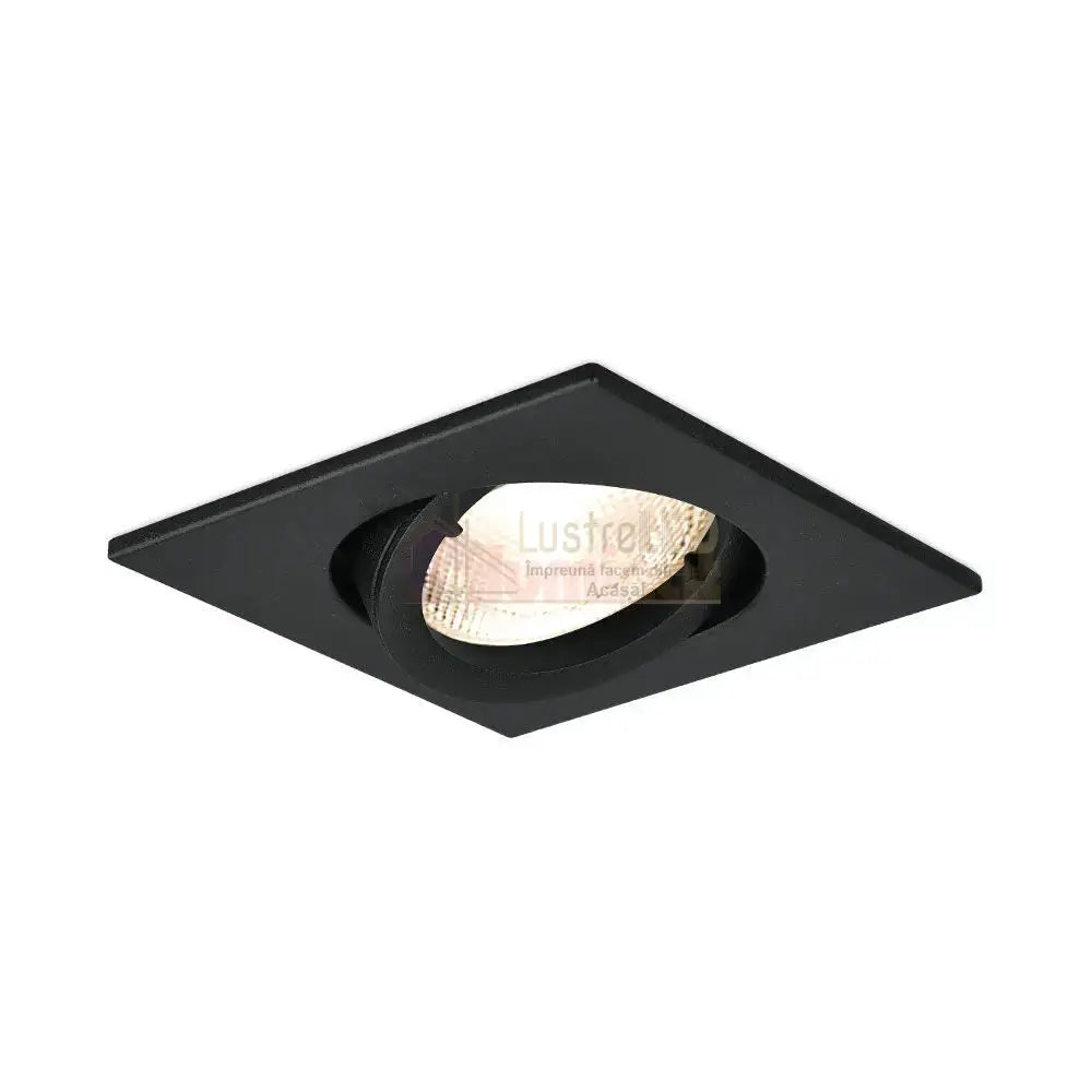 Spot Incastrat Patrat Fascicul Reglabil Negru Dulie MR16 L82xH25mm led ceiling light