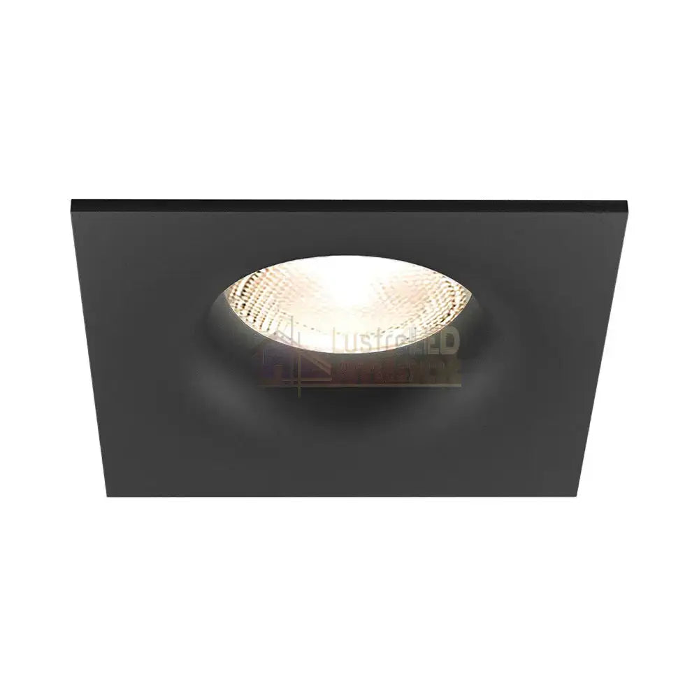 Spot Incastrat Patrat Negru Dulie MR16 L84xH37mm led ceiling light