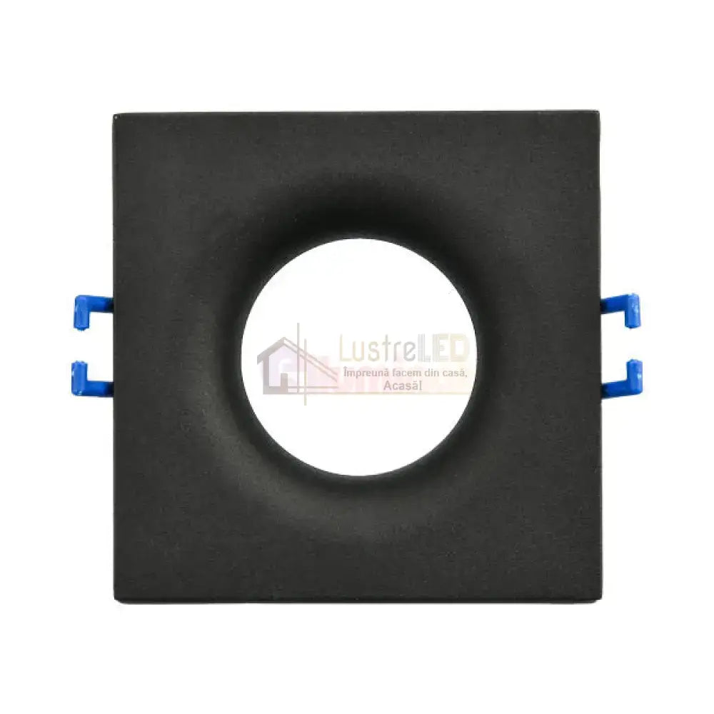 Spot Incastrat Patrat Negru Dulie MR16 L84xH37mm led ceiling light