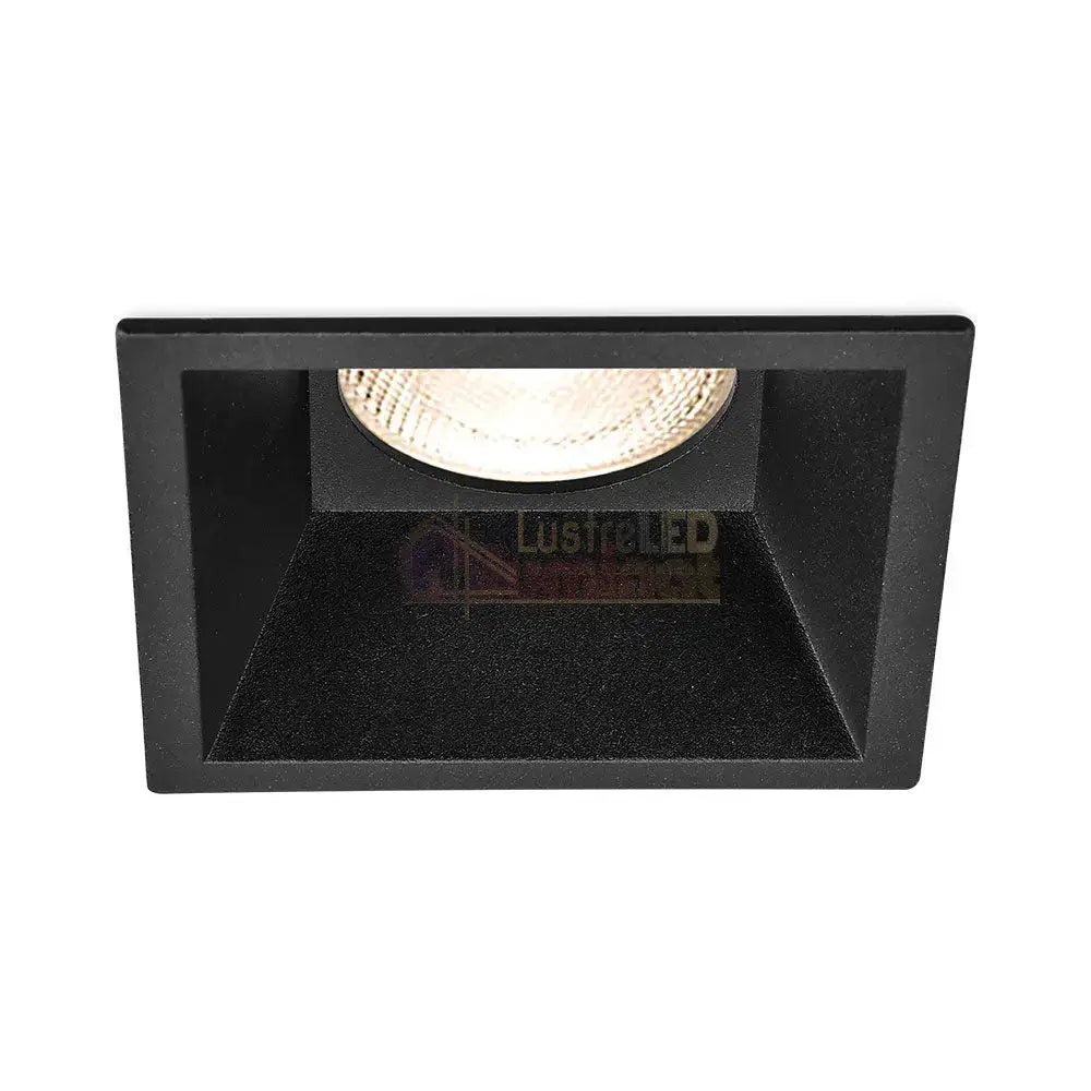 Spot Incastrat Patrat Negru Dulie MR16 L86xH40mm led ceiling light