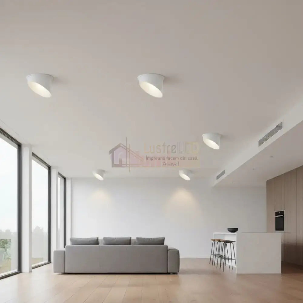 Spot Incastrat Rotund Alb Dulie GU10 Ø70x69mm led ceiling light