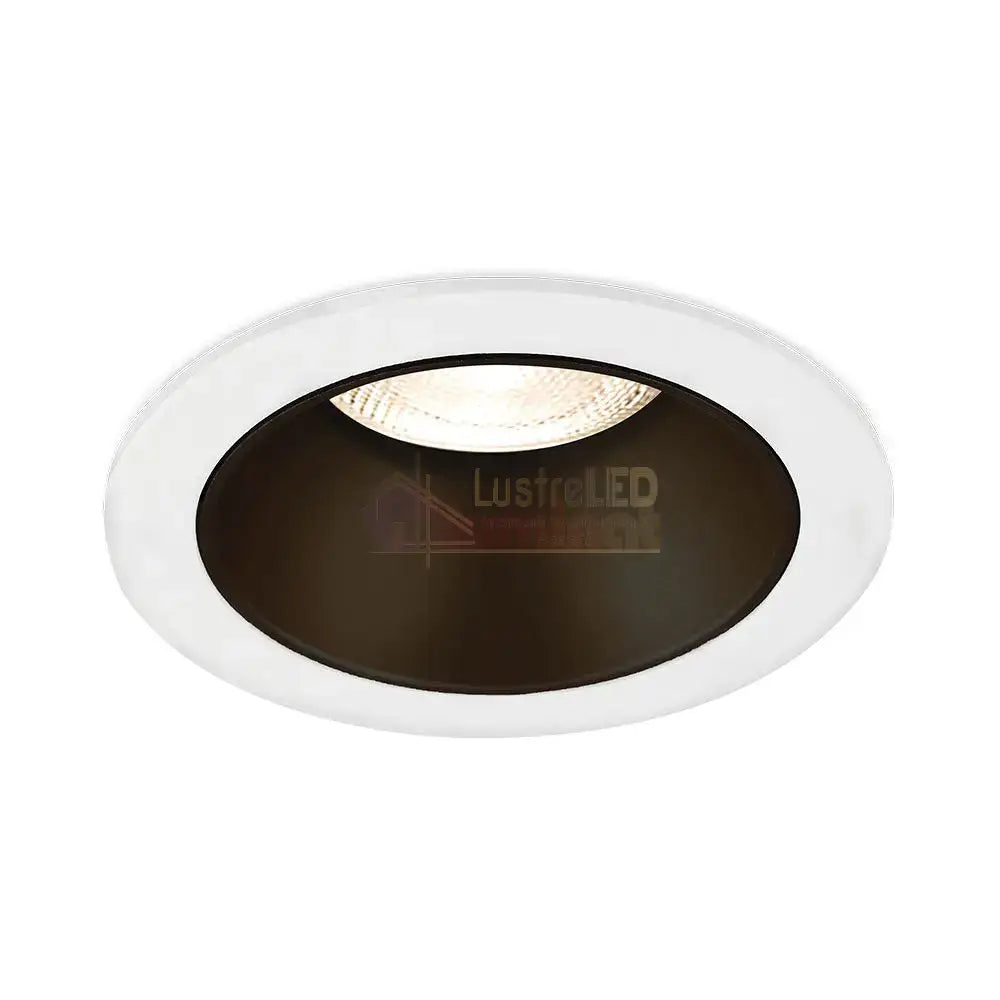 Spot Incastrat Rotund Alb & Negru Dulie GU10 Ø85x32mm led ceiling light