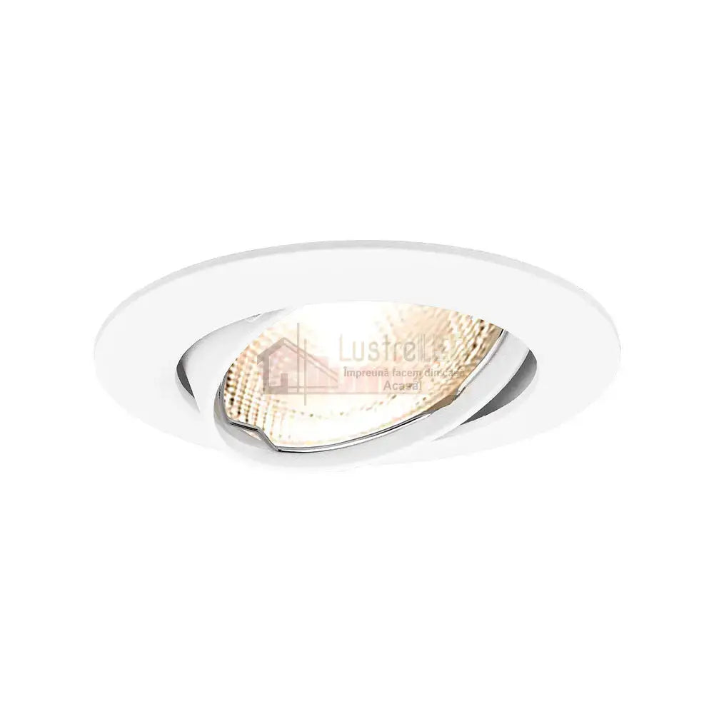 Spot Incastrat Rotund Fascicul Reglabil Alb Dulie MR16 Ø84x22mm led ceiling light